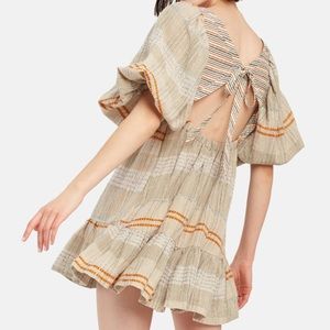 Free People - Cozy Stripe Mini Dress